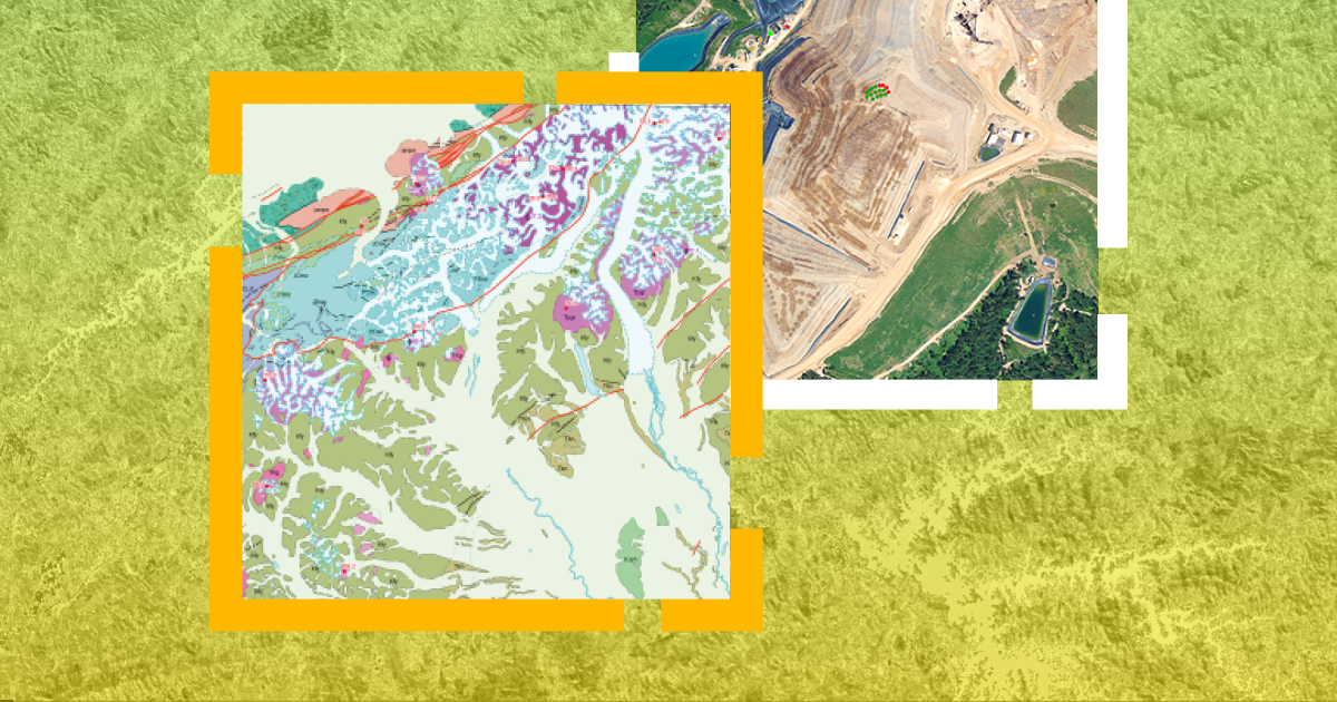Looking at a globe through a magnifying glass