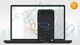 Tracker for ArcGIS Web and Mobile App